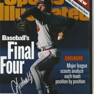 JOHN SMOLTZ Signed 10/12/98 SPORTS ILLUSTRATED Beckett (NO Label)
