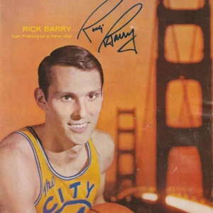 RICK BARRY Signed 2/13/67 SPORTS ILLUSTRATED Beckett Auth. (BAS)
