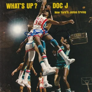 JULIUS DR J ERVING Signed 1/14/74 SPORTS ILLUSTRATED Beckett Auth. (BAS)