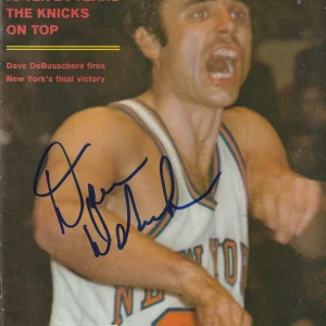DAVE DeBUSSCHERE Signed 5/18/1970 SPORTS ILLUSTRATED Beckett Auth. (BAS)