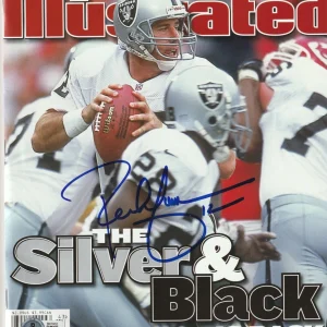RICH GANNON Signed 10/23/00 SPORTS ILLUSTRATED Beckett Auth. (BAS) NO LABEL