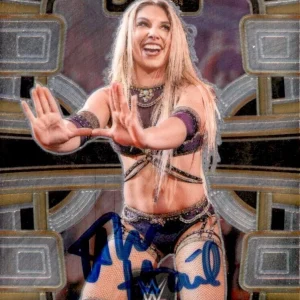 Thea Hail Signed 2024 Panini Select Concourse WWE NXT Card #58 Chase U