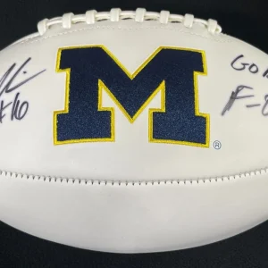 Denard Robinson Signed & Inscribed "F-OSU" Michigan Wolverines Football JSA COA