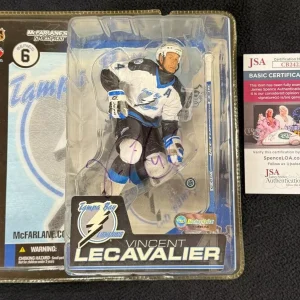 Vincent Lecavalier Signed Tampa Bay Lightning McFarlane Figure JSA COA
