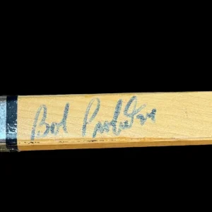 Bob Probert Signed Detroit Red Wings Game Model Hockey Stick JSA COA