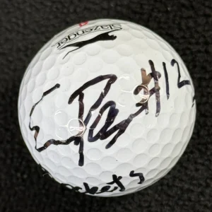 Eric Page Signed Golf Ball Toledo Rockets Beckett LOA COA
