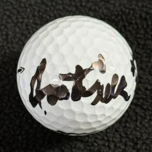 Austin Carr Signed Golf Ball Notre Dame Fighting Irish Beckett LOA COA