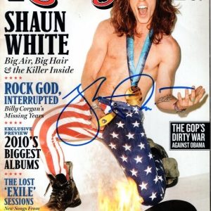 SHAUN WHITE signed autographed ROLLING STONE magazine