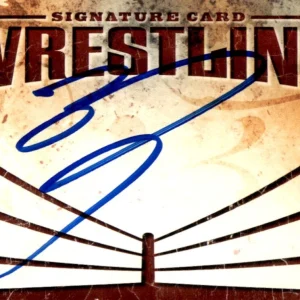 Asuka Signed WWE Wrestling Signature Autograph Card Raw Smackdown NXT