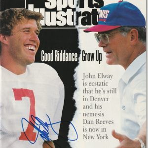 JOHN ELWAY Signed 8/2/93 SPORTS ILLUSTRATED Beckett Auth (NO Label)