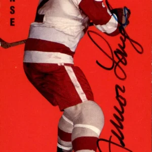 Al Langlois Signed 1994 Parkhurst Tall Boys Card #52 Detroit Red Wings