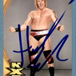 Heath Slater Signed 2010 Topps WWE NXT Blue Card #71 0530/2010
