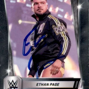All Ego Ethan Page Signed 2025 Topps WWE NXT Card #26