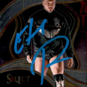 Ethan Page Signed 2024 Panini Prizm WWE NXT Ringside Silver Card #300