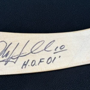 Dale Hawerchuk Signed Winnipeg Jets Stick Buffalo Sabres Flyers Beckett COA