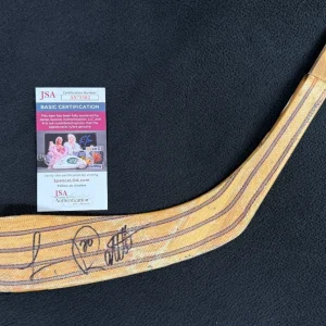 Luc Robitaille Signed Los Angeles Kings Stick Blade JSA COA