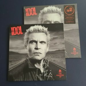 BILLY IDOL signed autographed THE ROADSIDE EP LP Record Album