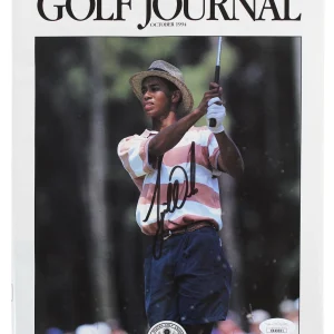 Tiger Woods Authentic Signed October 1994 Golf Journal Magazine JSA #XX49031