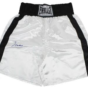 Muhammad Ali Authentic Signed White Everlast Boxing Trunks PSA/DNA #T08069
