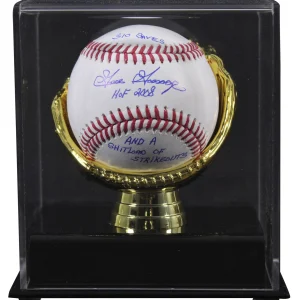 Yankees Goose Gossage "HOF, Svs, & K's" Signed Baseball W/ Case BAS Witnessed
