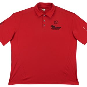 John Daly Authentic Signed Match Worn Red Pin High Polo Shirt BAS #BK84732JD133