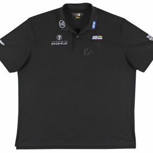 John Daly Authentic Signed Match Worn Black Loudmouth Polo Shirt BAS #BK84770