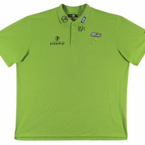 John Daly Authentic Signed Match Worn Green Loudmouth Polo Shirt BAS #BK84764