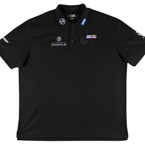 John Daly Authentic Signed Match Worn Black Loudmouth Polo Shirt BAS #BK84774