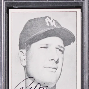 Yankees Art Ditmar Signed 1986 Renata Galasso '61 NYY #20 Card PSA/DNA Slabbed