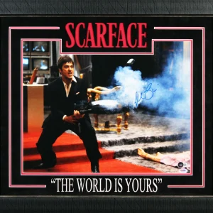 Al Pacino Scarface Authentic Signed 16x20 Framed Photo Autographed PSA/DNA Itp