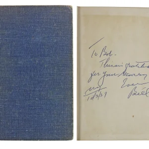 Bill Wilson Signed Alcoholics Anonymous 2nd Edition Hard Cover Book BAS #AB77861