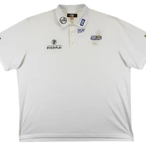 John Daly Authentic Signed Match Worn White Polo Shirt BAS #BK84746