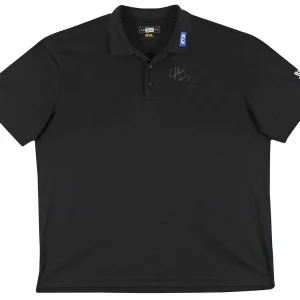 John Daly Authentic Signed Match Worn Black Loudmouth Polo Shirt BAS #BK84771