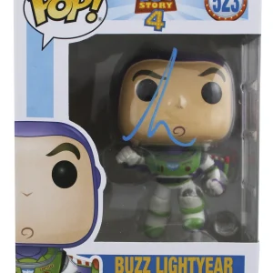 Tim Allen Toy Story 4 Signed Buzz Lightyear #523 Funko Pop Vinyl Figure BAS 2