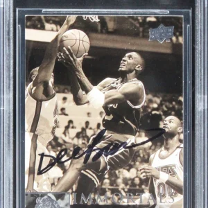 Celtics Dee Brown Authentic Signed 2009 Upper Deck #272 Card BAS Slabbed