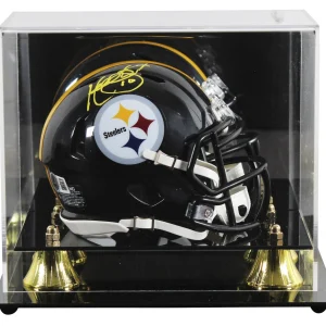 Steelers Kordell Stewart Authentic Signed Speed Mini Helmet W/ Case BAS Witness