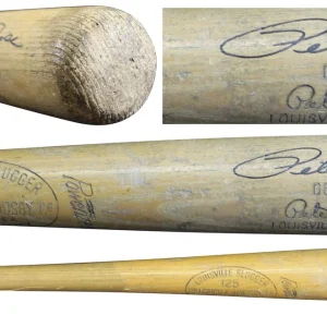 Reds Pete Rose Signed 1963 Louisville Slugger Bat GU Graded 7.5 PSA/DNA & BAS