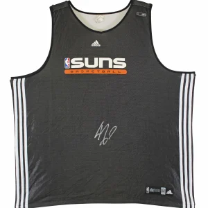 Shaquille O'Neal Signed Black Adidas Practice Reversible Jersey BAS W #1W573897