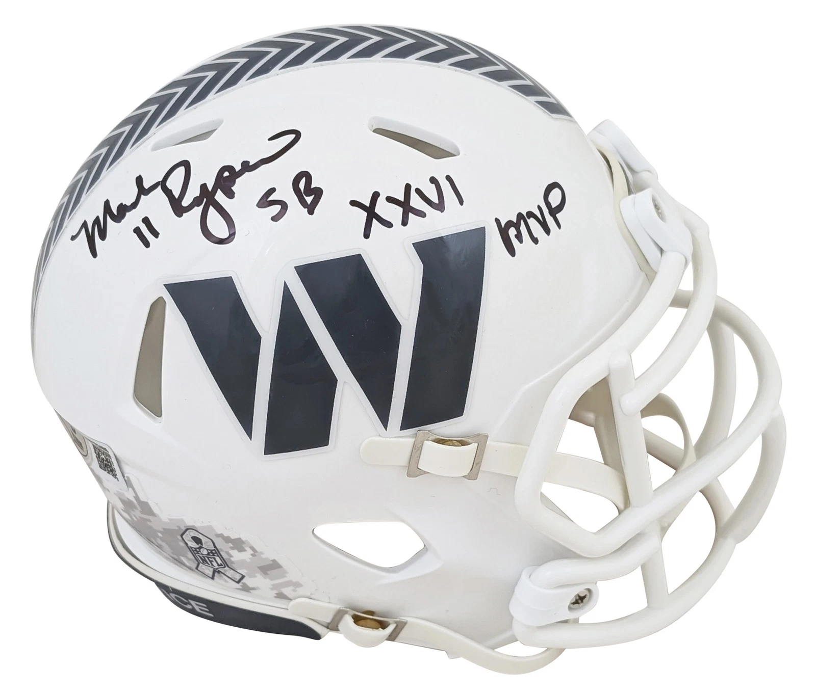 Tim Rypien Signature Commanders Mark Rypien