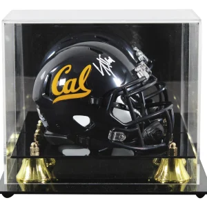 California Cameron Jordan Signed Speed Mini Helmet W/ Case BAS Witnessed