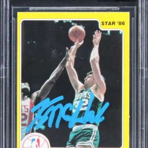 Celtics Kevin McHale Signed 1986 Star Court Kings #22 Card Auto 10! BAS Slabbed