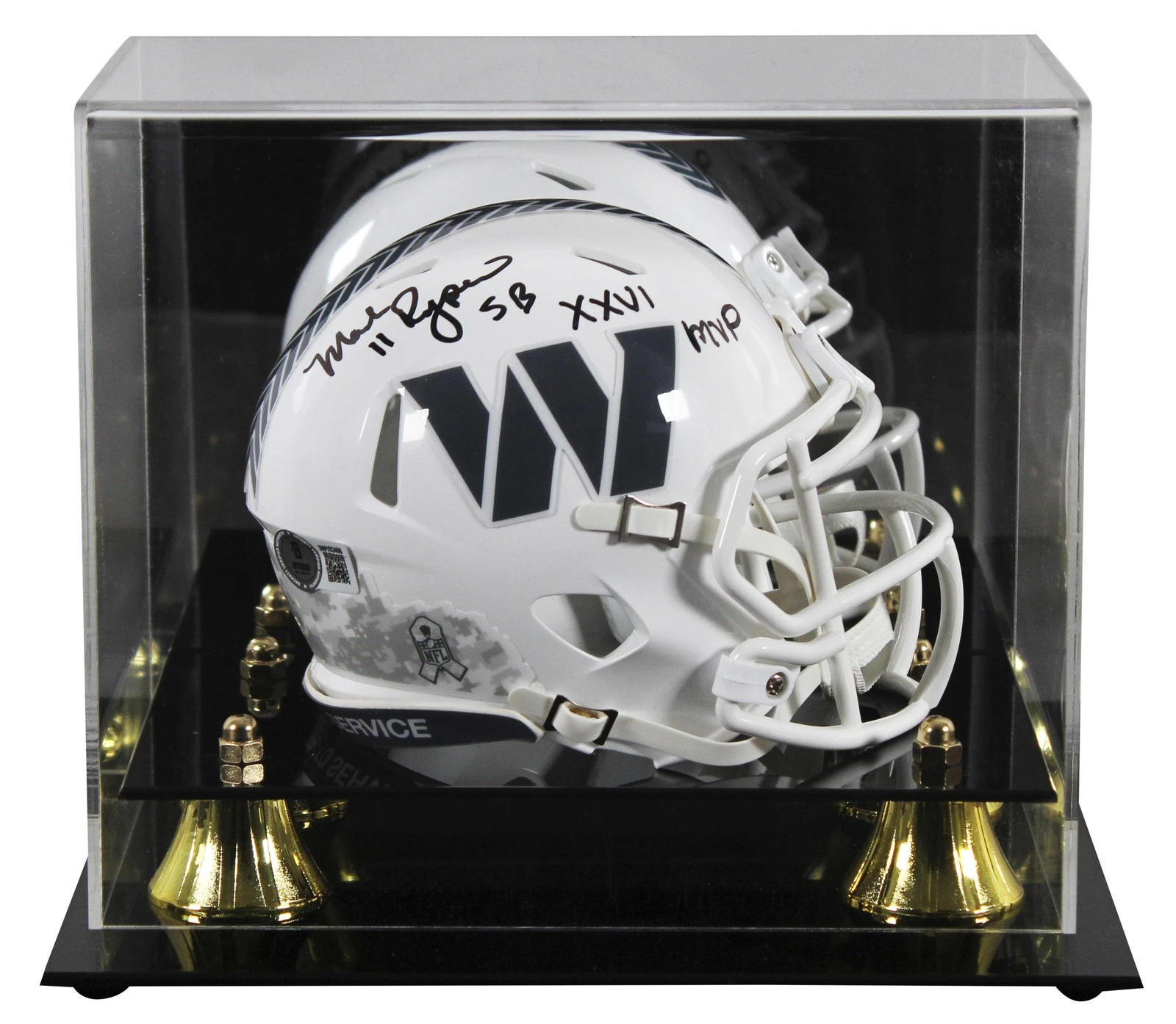Tim Rypien Signature Commanders Mark Rypien