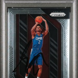 Thunder Shai Gilgeous-Alexander Signed 2018 Panini Prizm #184 RC Card PSA Slab