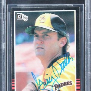 Padres Graig Nettles Authentic Signed 1985 Donruss #234 Card BAS Slabbed