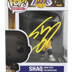 Lakers Shaquille O'Neal Authentic Signed #208 Funko Pop Vinyl Figure BAS Witness