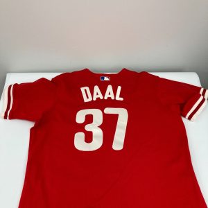 Omar Daal 2000 Philadelphia Phillies Game Used Majestic Jersey
