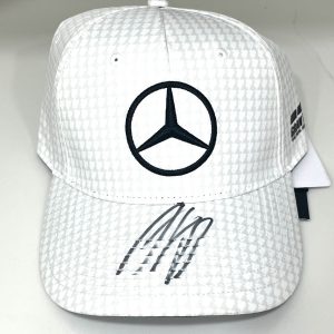 Kimi Antonelli Hand Signed Mercedes Hat F1 Beckett BAS #1