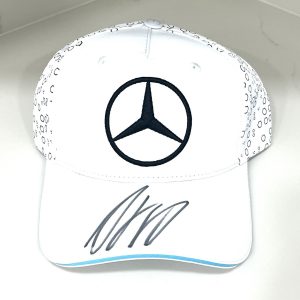 Kimi Antonelli Hand Signed 2025 Miami Mercedes Hat F1 Beckett BAS #7