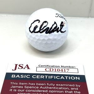 Celine Boutier Hand Signed 2023 Evian Championship Major Golf Ball  JSA Cert