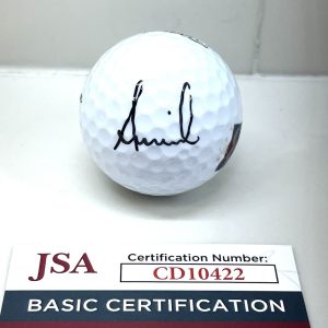 Annika Sörenstam Hand Signed Hall of Fame GOAT Golf Ball JSA Cert